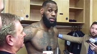 LeBron James On Win vs OKC, Talks Larry Nance Jr. In Dunk Contest, New Teammates Learning, & More