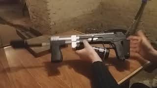"CARDINAL" - буллпап: макетный образец, стрельба на скорость.