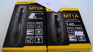 Nitecore MT1A, MT2A