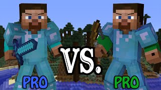 Pro VS. Pro - Minecraft