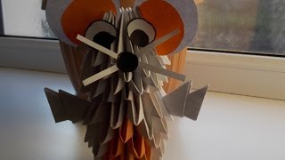 Как собрать мышку из модулей! Модульное оригами!
