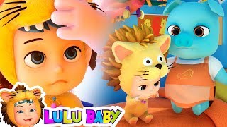 SICK SONG Nursery Rhymes for Kids and Toddlers LuLu Got Sick Funny Cartoon Kinderlieder #1