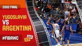 YUGOSLAVIA vs ARGENTINA - Final - Full Game - FIBA Basketball World Cup Final 2002