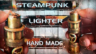 Стимпанк зажигалка своими руками (моддинг) / Steampunk lighter hand made (DIY)