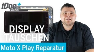 Motorola Moto X Play – Display wechseln [mit Rahmen]