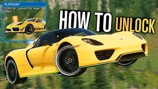 The Crew 2 - How to Unlock NEW Porsche Cayman GT4 Wasp Edition!