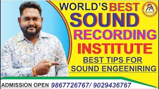 Learn Sound Recording & Digital Music Production in Mumbai Film Academy