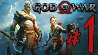 God of War (PS4) - Parte 1: Kratos e Atreus !!! [ Playstation 4 Pro - Playthrough ]