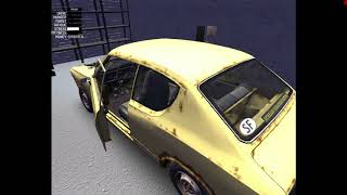 My Summer Car Собрал машину дрожит двигатель и коробка передач)