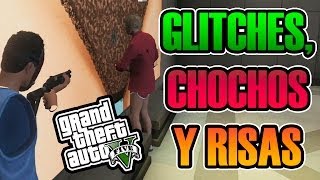 GTA V ONLINE | GLITCHES, RISAS, TETAS Y CHOCHOS CON VALLE XD | Josemi