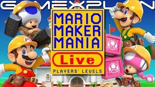 Mario Maker Mania! We Play YOUR Super Mario Maker 2 Levels! Round 3