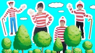 ★「リアルウォーリーを探せ！」ひめちゃんウォーリーが行方不明！？★Real Find Wally★