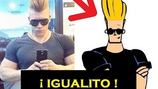 16 Personas que se parecen a personajes de dibujos animados