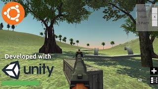 Game Development Time Lapse - 7 days in 18 Minutes - The first GOL Linux Game Jam