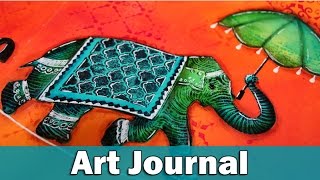 Art Journal layout | balance