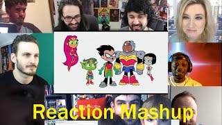 Teen Titans GO! To The Movies   Official Teaser Trailer REACTION MASHUP