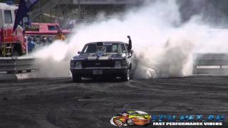 1 FAT RAT BLOWN V8 SS CHEVELLE BURNOUTS AT BATHURST AUTOFEST 2013