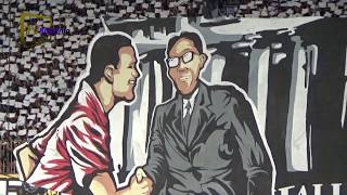 KERENN! koreo bcs saat PSS bertemu PERSIJA. Angka 8 apakah simbol tuntutan kepada management tim???