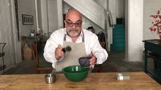 How to Lather Up Bar Soap with a Gentlemans Shaving Brush