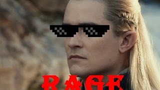 LegolasMLGRages vs Orc - MLG montage - The Hobbit parody