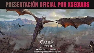 Game Of Thrones Winter is Coming (Presentación)