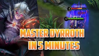 Dyrroth Skills Analysis [Voice] | Mobile Legend