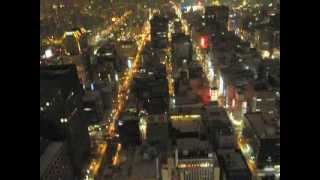 Sapporo JR Tower observatory night（illumination）札幌JRタワー夜景イルミネーション