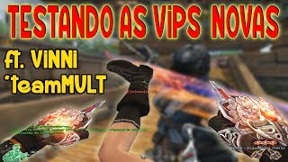 TESTANDO NOVAS VIPS COM VINNI E TEAM MULTZP | CROSSFIRE AL