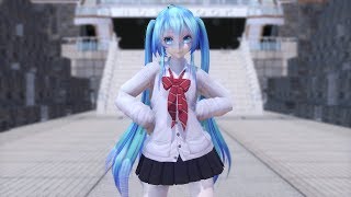 【MMD】Pick Me -  Tda Hatsune Miku beige cardigan
