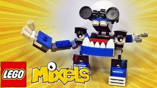레고 믹셀 커프스 41554 mcpd 부족 최고 경찰 요원 조립 리뷰 Lego Mixels kuffs Police Department