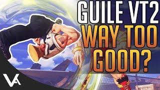 SFV - Guile's V-Trigger 2 Way Too Powerful? Analysis For Street Fighter 5 Arcade Edition