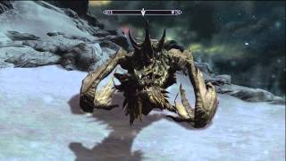 Skyrim - Talking to paarthurnax part 1