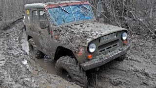 УАЗ vs НИВА vs Land Rover Defender vs Opel Frontera vs УАЗ Буханка vs Луаз vs ARO [Off-Road 4х4]
