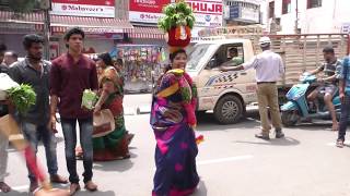 Secunderabad Ujjaini Mahakali Bonalu 2017 l Jogini Radhika l Radhika at Secunderabad Bonalu 2017