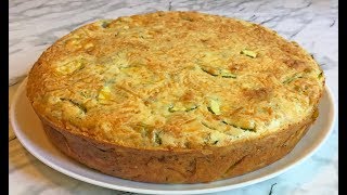 Вкуснейший Кабачковый Пирог Очень Нежный и Просто Тает Во Рту / Zucchini Pie
