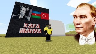 ABONECRAFT BÖLÜM#8*AS BAYRAKLARI AS AS ?? ?? Abone Odasını Büyüttük!!