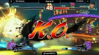 SSF4AE Team PIE FT5: BIFU Spabrog (El Fuerte) vs PIE Smug (Dudley)