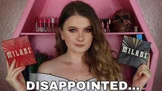 NEW MILANI GILDED ROUGE & GILDED NOIR PALETTE 2 EYE LOOKS & REVIEW | Vanessa Lopez