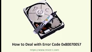 [Fixed] How to deal with error code 0x80070057 with freeware