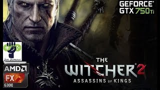 The Witcher 2: Assassins of Kings FX -6300  GTX 750 Ti ZOTAC (1080p benchmark)