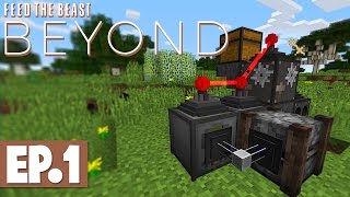 FTB Beyond - Oil Power, Lasers & Atomic Reconstruction! #1 [Modded Survival]