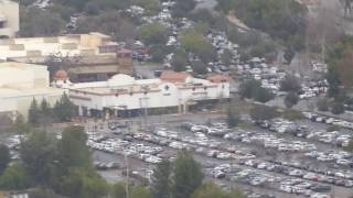 Views From Los Robles Trail East in Thousand Oaks on Cloudy Rose Bowl Day 2017