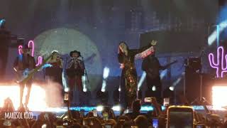 Yuridia en el festival del volcan 2019
