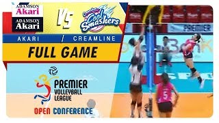 PVL OC 2018: Adamson-Akari vs. Creamline | Full Game | 1st Set | October 10, 2018