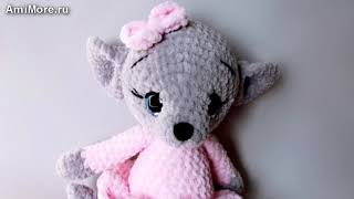 Амигуруми: схема Мышка балеринка. Игрушки вязаные крючком - Free crochet patterns.