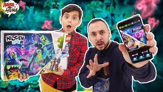 HIDDEN SIDE: Папа РОБ и ЯРИК собирают ПРИЗРАЧНУЮ ЯРМАРКУ LEGO! Часть 1. 13+