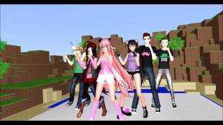 [MMD] Youtubers - Caramelldansen (ft. Kawaii Chan)