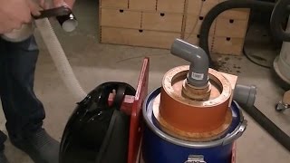 Building a Cyclone Vacuum Cleaner