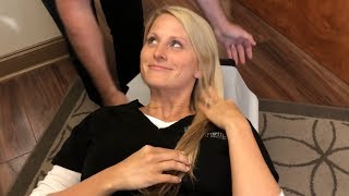 *SEVERE*  Neck Pain RELIEF with FULL BODY  Y- Strap CHIROPRACTIC Technique