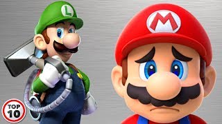 Top 10 Things Luigi Can Do But Mario Can't